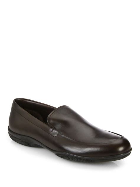 mens prada slides|prada men's slip on shoes.